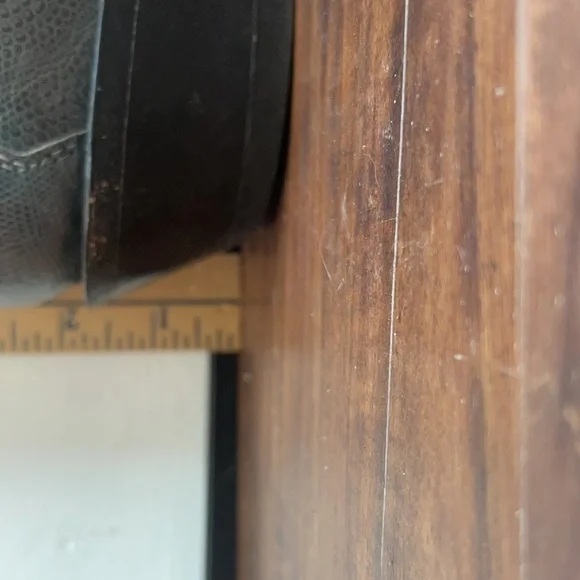 Nocona Gray Cowboy Western Boots Gray Teju Lizard & Leather Men's size 8.5 EE - Picture 8 of 15